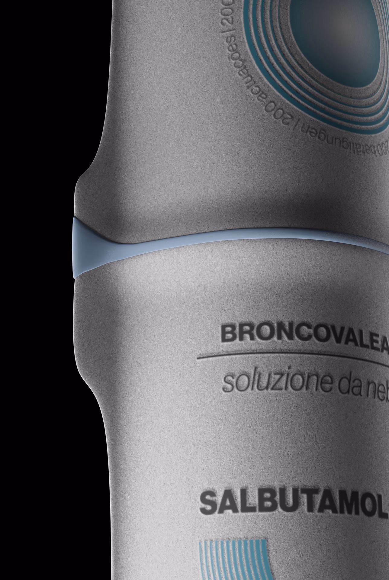 Render of the tear-off tab around the top of the shell
