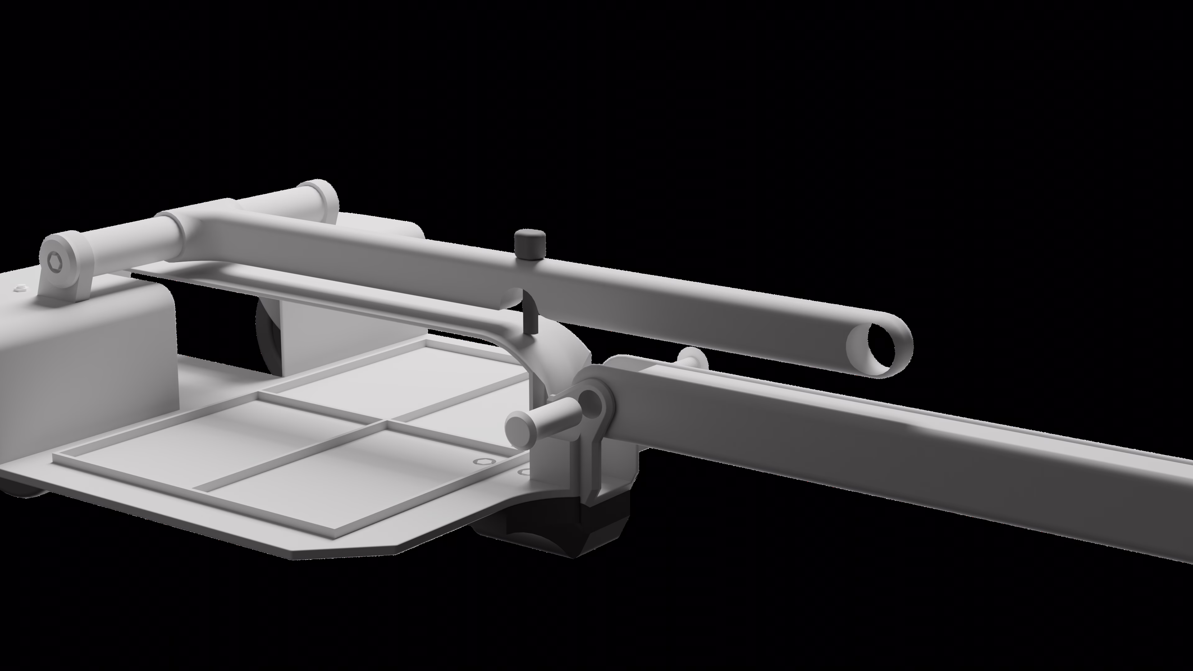 Assembly step 3: load-bearing arms