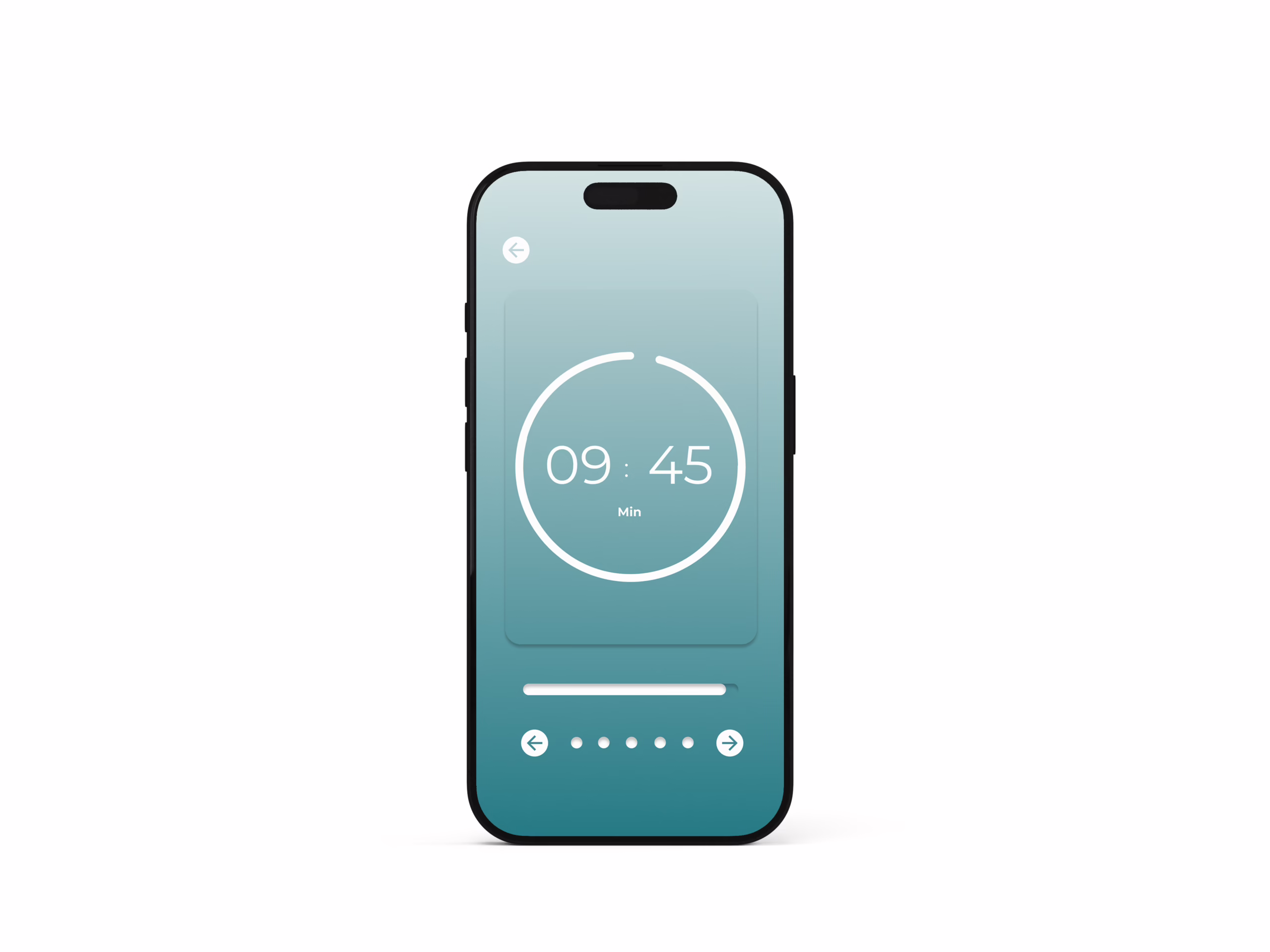 App screen: drying